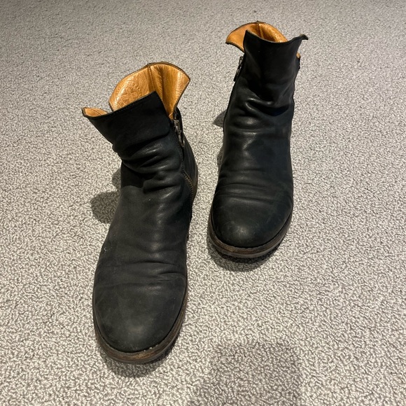 Fiorentini and baker black leather boots - Picture 2 of 4